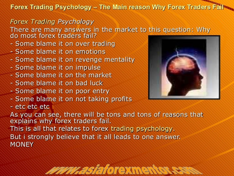 Why Do Forex Traders Fail