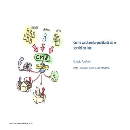 Come valutare la qualità di siti e servizi on line