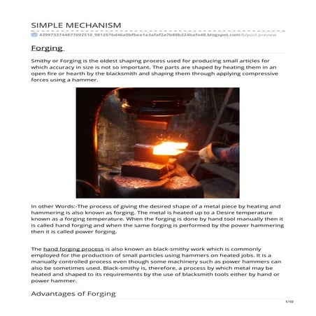 Forging