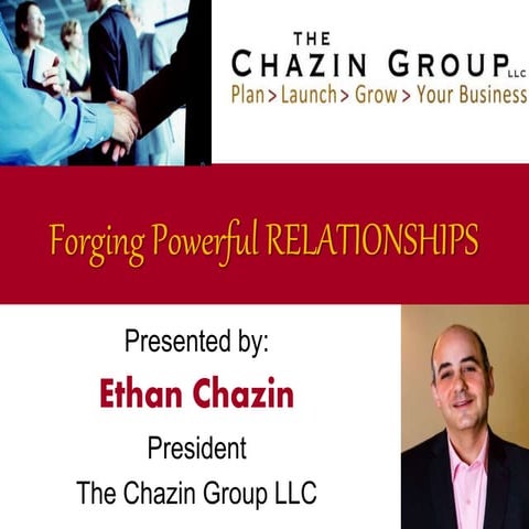 Forging powerfulrelationships part1