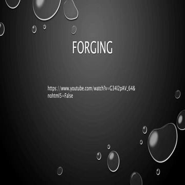 Forging ppt