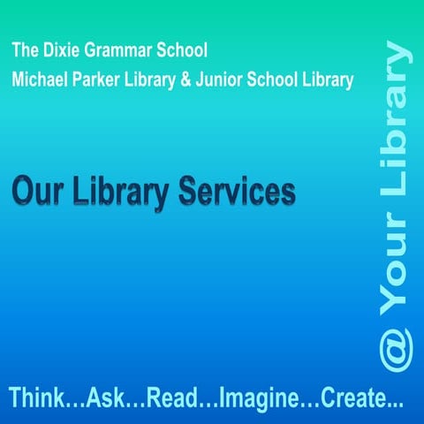 Library Services presentation