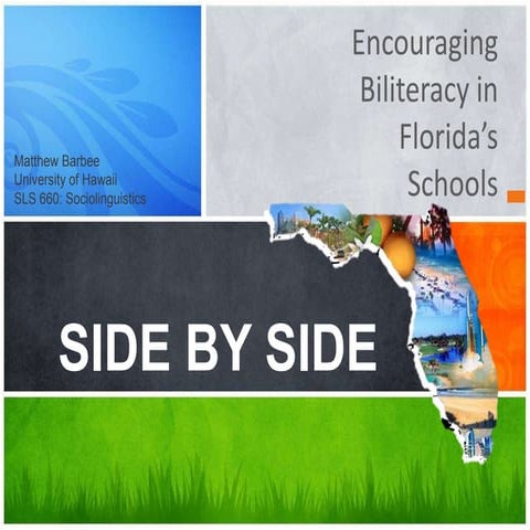 Florida Seal of Biliteracy Policy Proposal