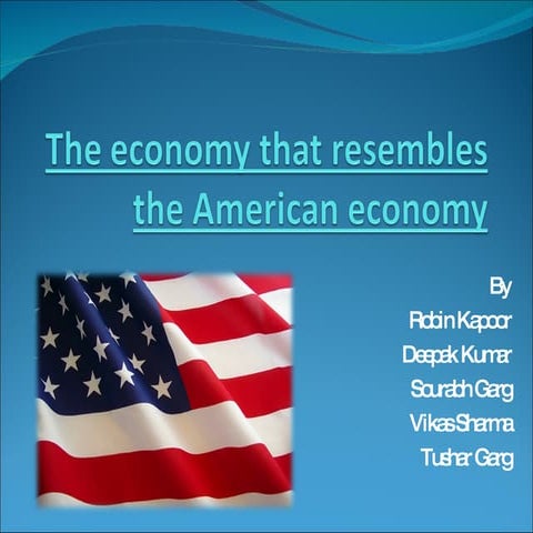 European Economy and American Economy