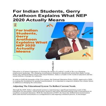 For Indian Students Gerry Arathoon Explains What NEP 2020 Actually Means.pdf