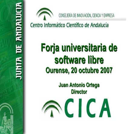 Forja Universitaria de RedIRIS