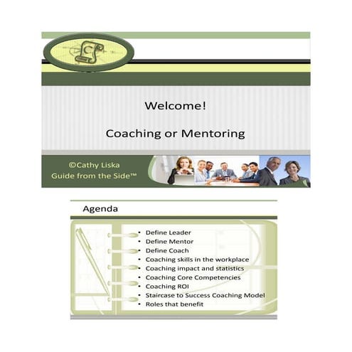 For leaders   coaching vs. mentoring handout