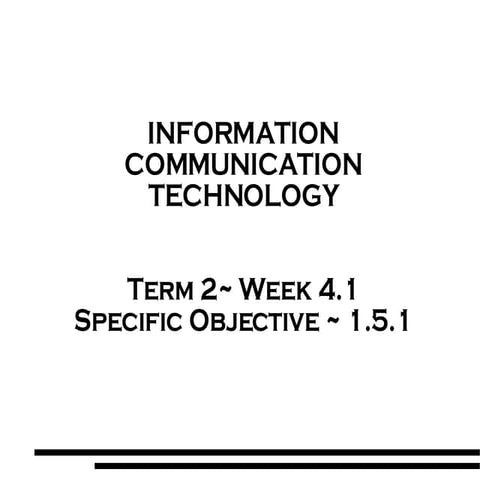 Form 1   Term 2   Week 4.1