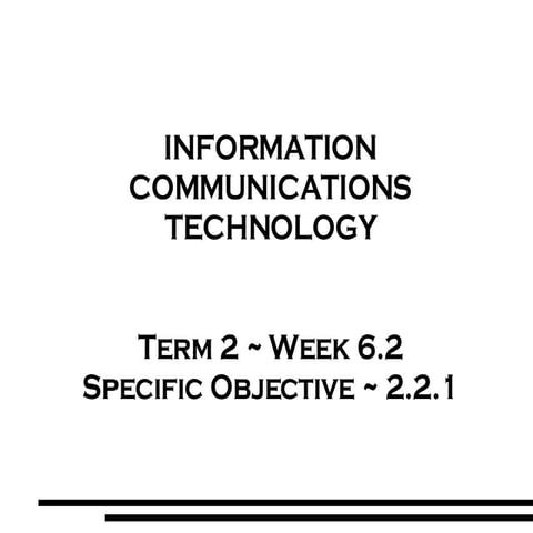 Form 1   Term 2   Week 6.2