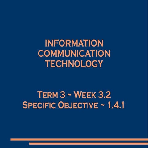 Form 1   Term 3   Week 3.2