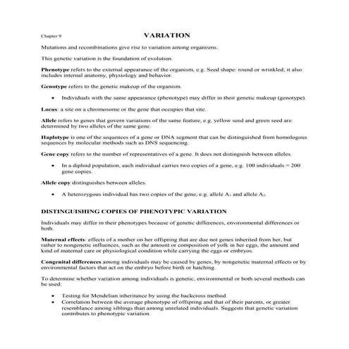 Form 5 chapter 9-variation