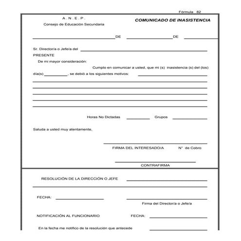 Form82 | ODS