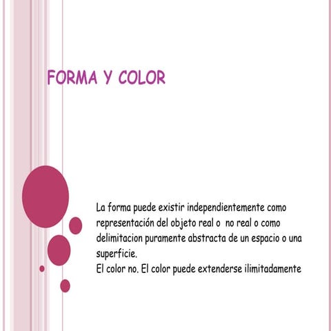 Forma Y Color | PPT