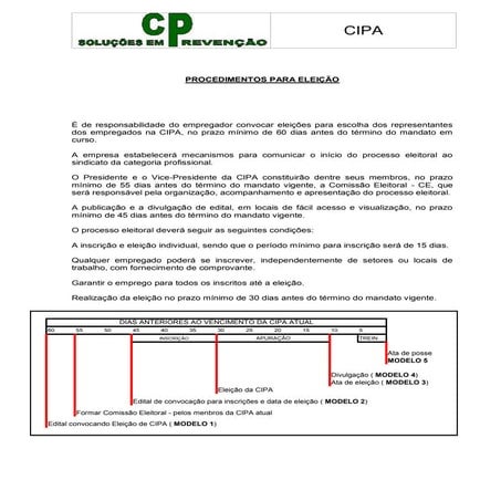 Formacao da cipa | PDF