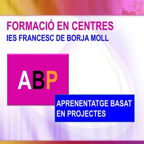 Formació ies borja moll