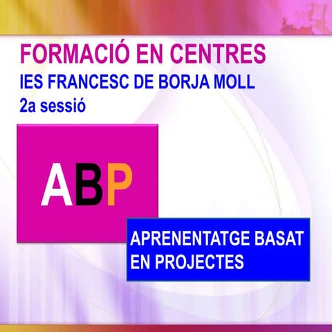 Formació ies borja moll sessió 2