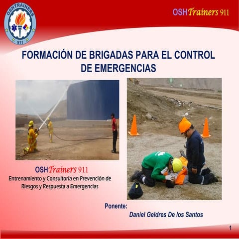 Formación de Brigadas de Emergencia