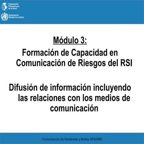 Formación de Capacidad en Comunicación de Riesgos del RSI.pptx