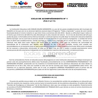 PTA Componente Formación Situada EE...