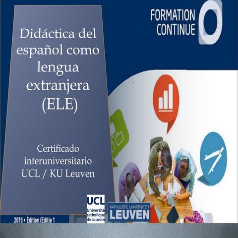 Certificado Interuniversitario en actualización didùactica UCL KU Leuven