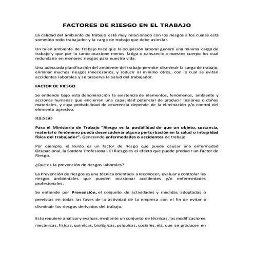 Formación y orientación laboral unida 1 riesgo laboral