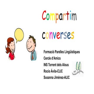 Formació parelles ling. compartim c...