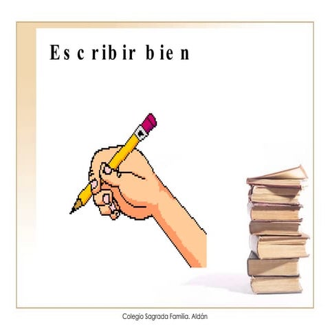 Forma correcta de coger el lápiz