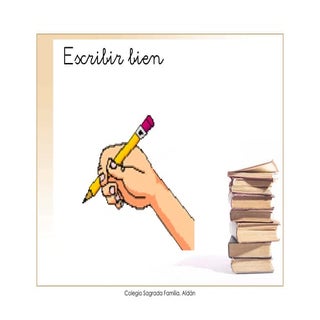 Forma correcta de coger el lápiz