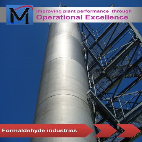 Formaldehyde plant operational excellence catalog