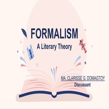 Formalism.pptx A Literary Theory by Ma.C