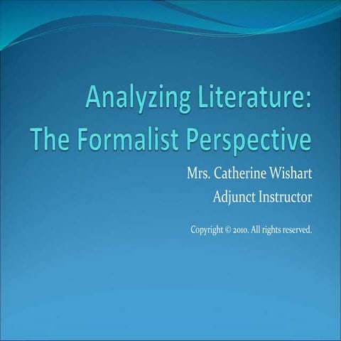 formalistperspective.ppt