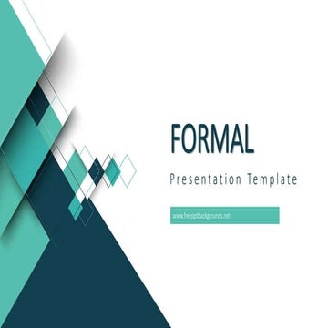 Formal Presentation Template.pptx