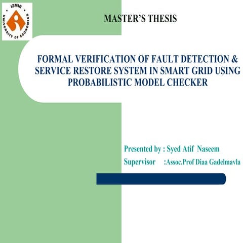 Formal verification of FDIR