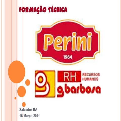 Formação técnica perini