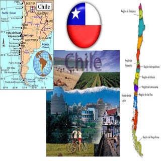 Formas del relieve chileno y zonas ...