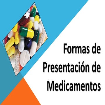 Formas de Presentación Solidas | PDF