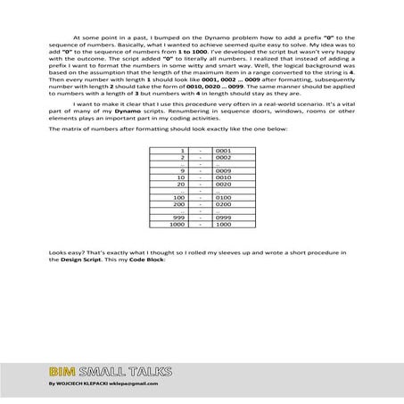 Format any sequence of numbers
