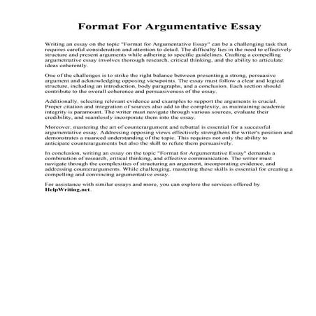 Format For Argumentative Essay.pdf