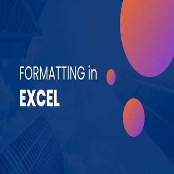FORMATING in EXCEL.pdf