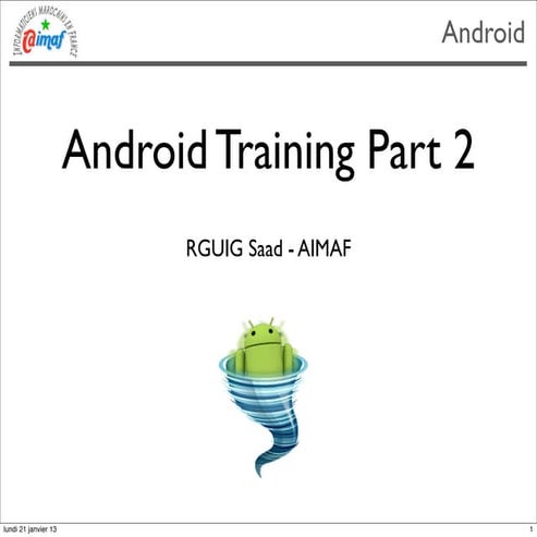 Formation aimaf-android-part2