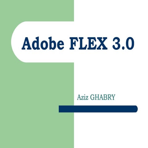 Formation adobeflex