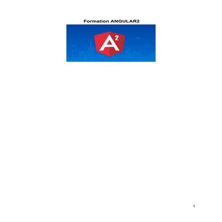 Workshop angular2 