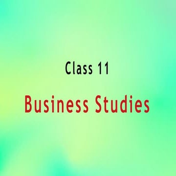 FORMATION OF COMPANY BUSINESS STUDIES.pptx