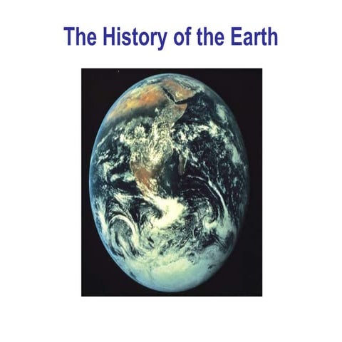 Theories of Formation of Earth and Moon PowerPoint