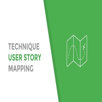 Technique User story mapping