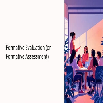 Formative Evaluation | PPTX