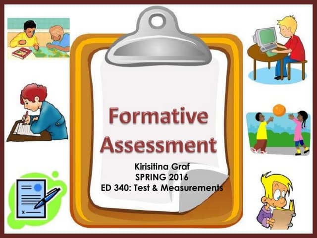 Formative assessment