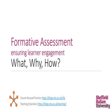 Formative Assessment
