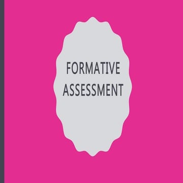 Formative assessment 2