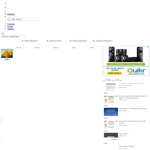 Formative evaluation